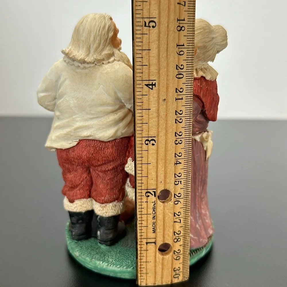 Vtg Hand Painted Deluxe Santa Claus Figurine 90’s Seasonal Specialties Co‎